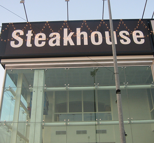 insegna steakhouse imprint